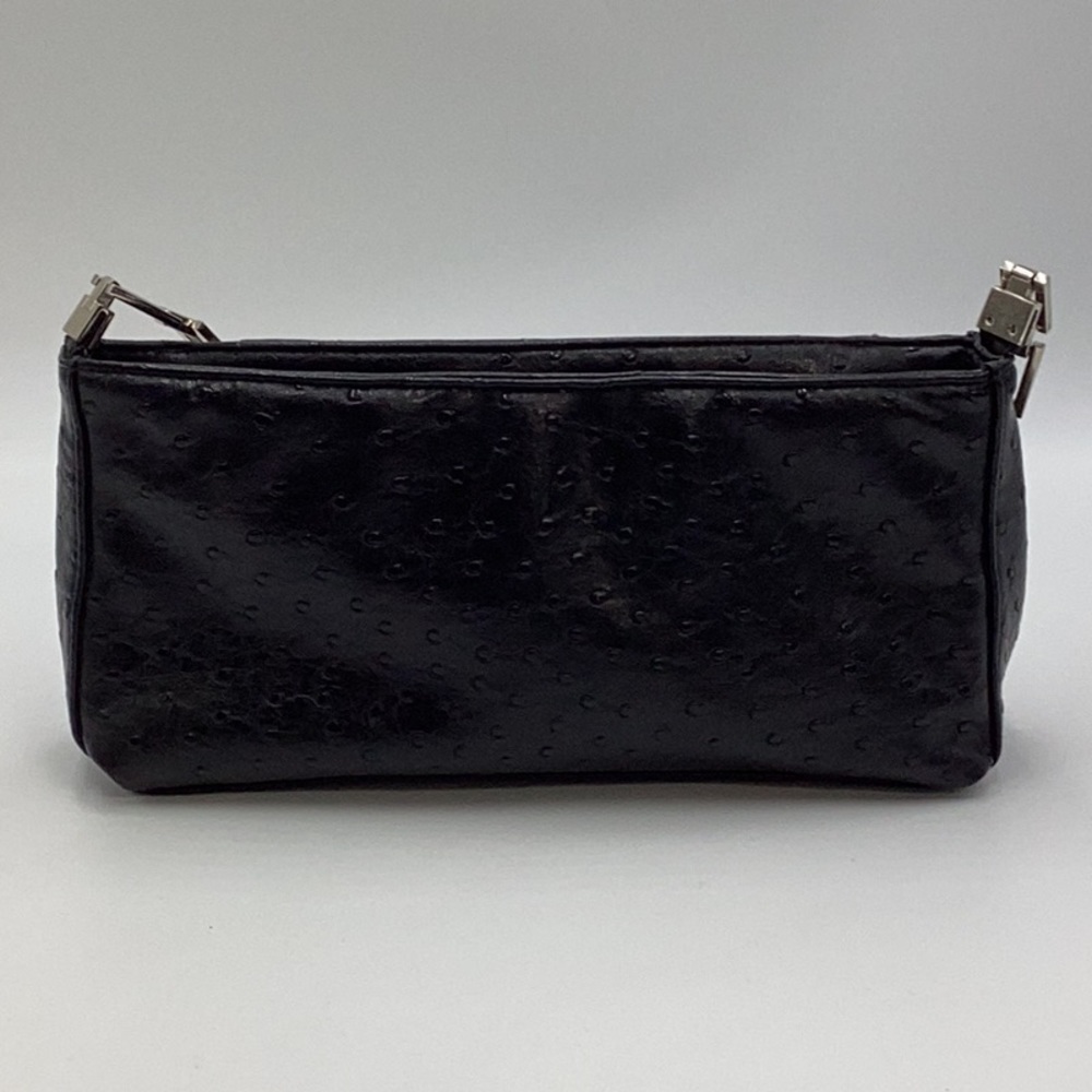 Vintage Black Mondani NewYork Handbag w chain strap - Picture 5 of 7